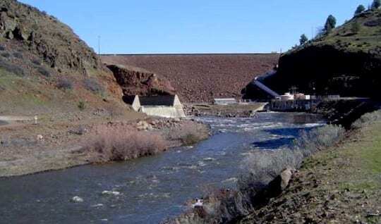 Iron Gate Dam on the Klamath River