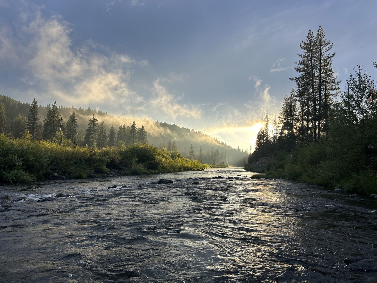 Sunset on MF of Feather River