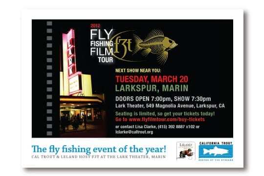 Fly Fishing Film tour, CalTrout style