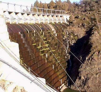 Copco Dam 1 on the Klamath River