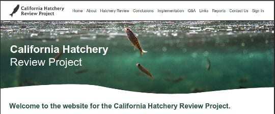 California Hatchery Review Site