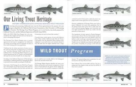 Heritage Trout Program