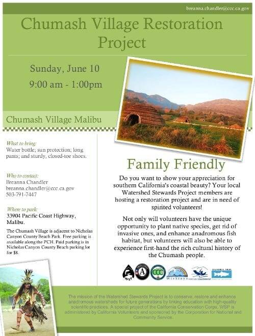 Chumash Village Restoration Chumash Village Restoration